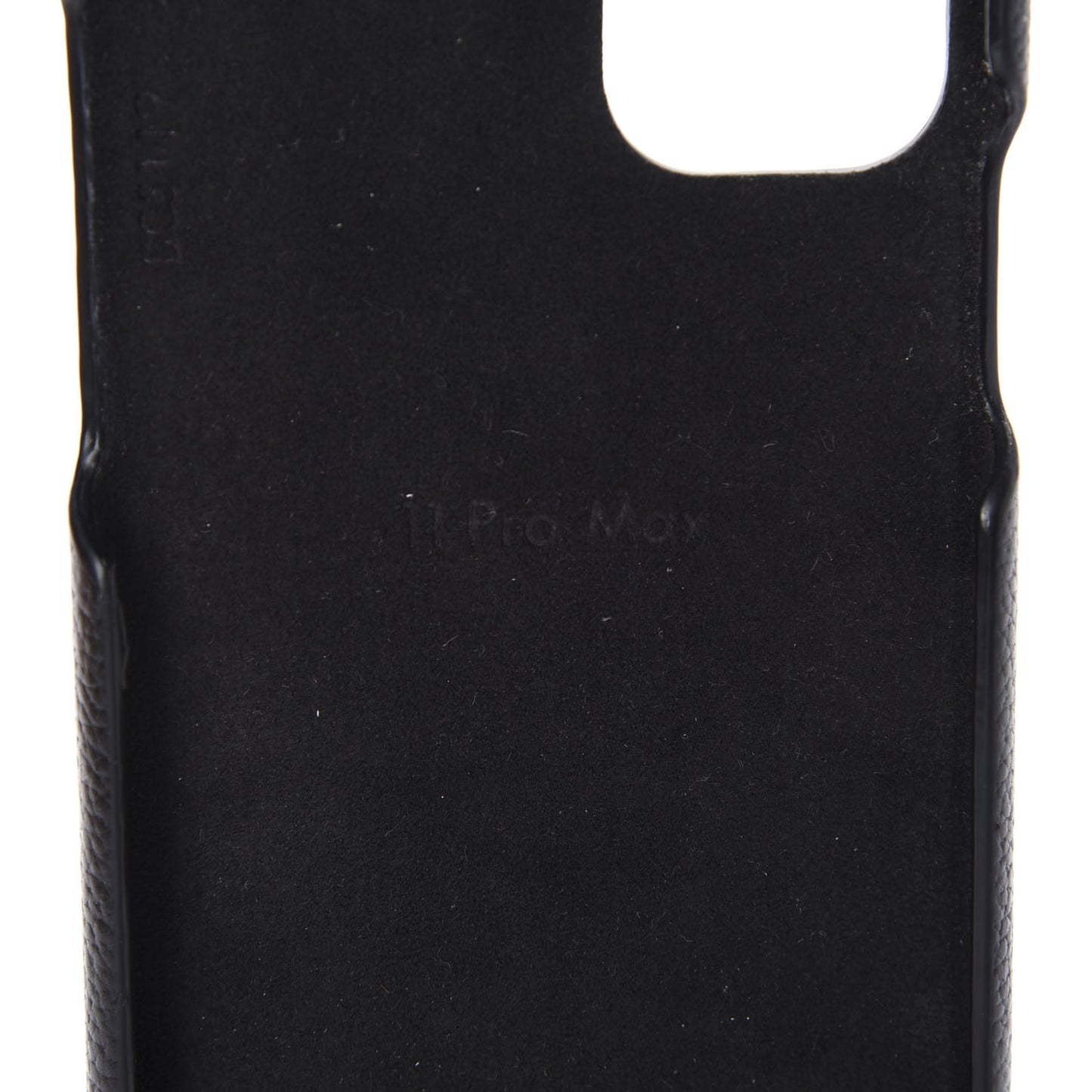 Monogram iPhone 11 Max Pro Bumper Black