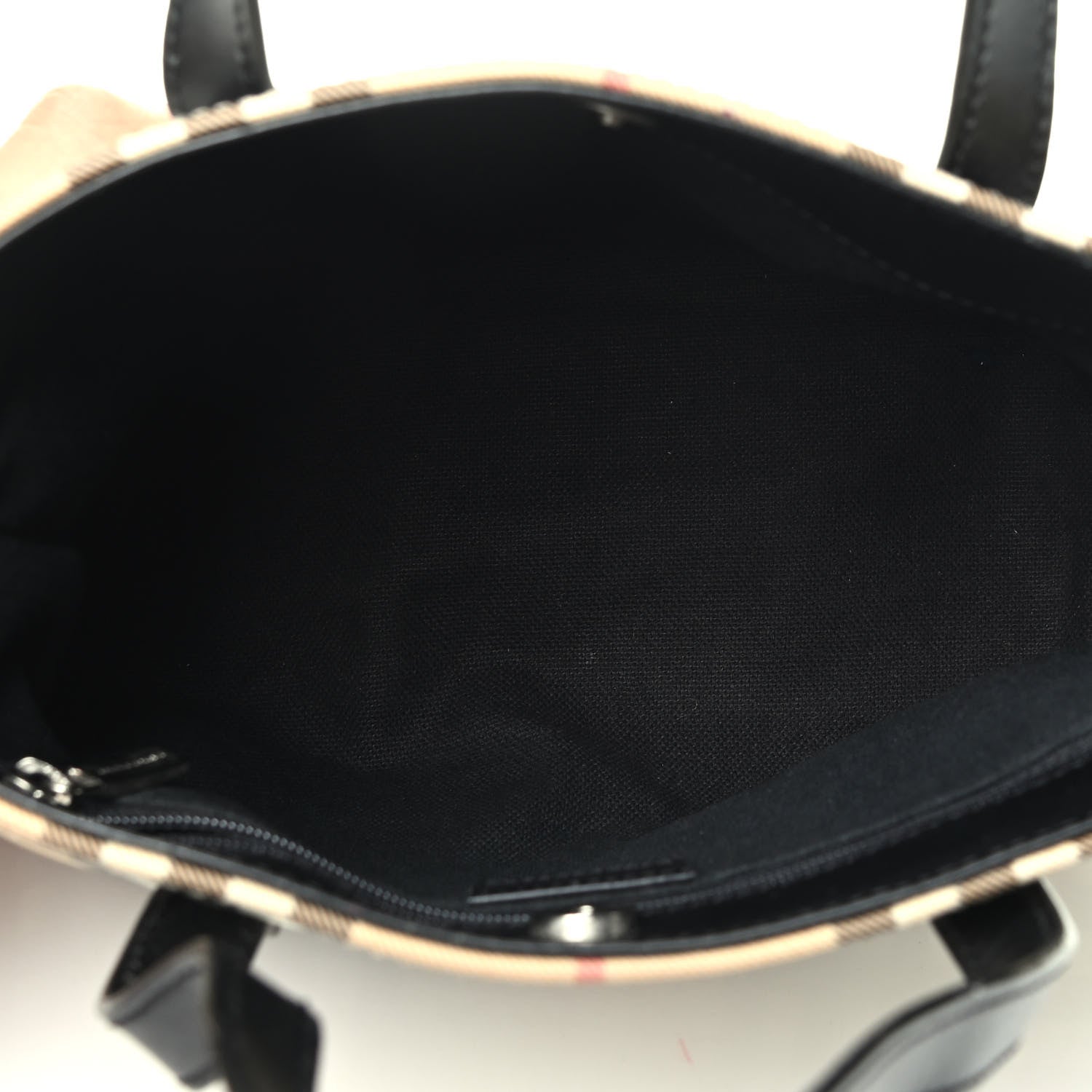 Burberry House Check Small Tote Black 3 of 3