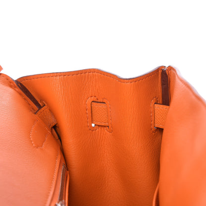 Hermes Epsom Birkin 30 Orange 15 of 35