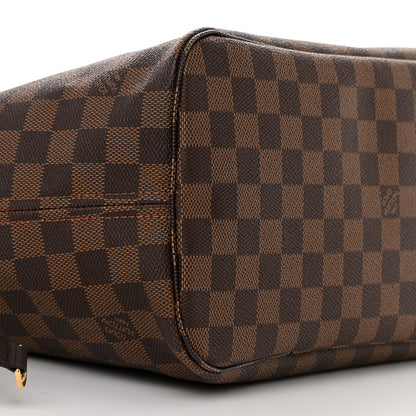 Louis Vuitton Damier Ebene Neo Neverfull MM Rose Ballerine 8 of 9