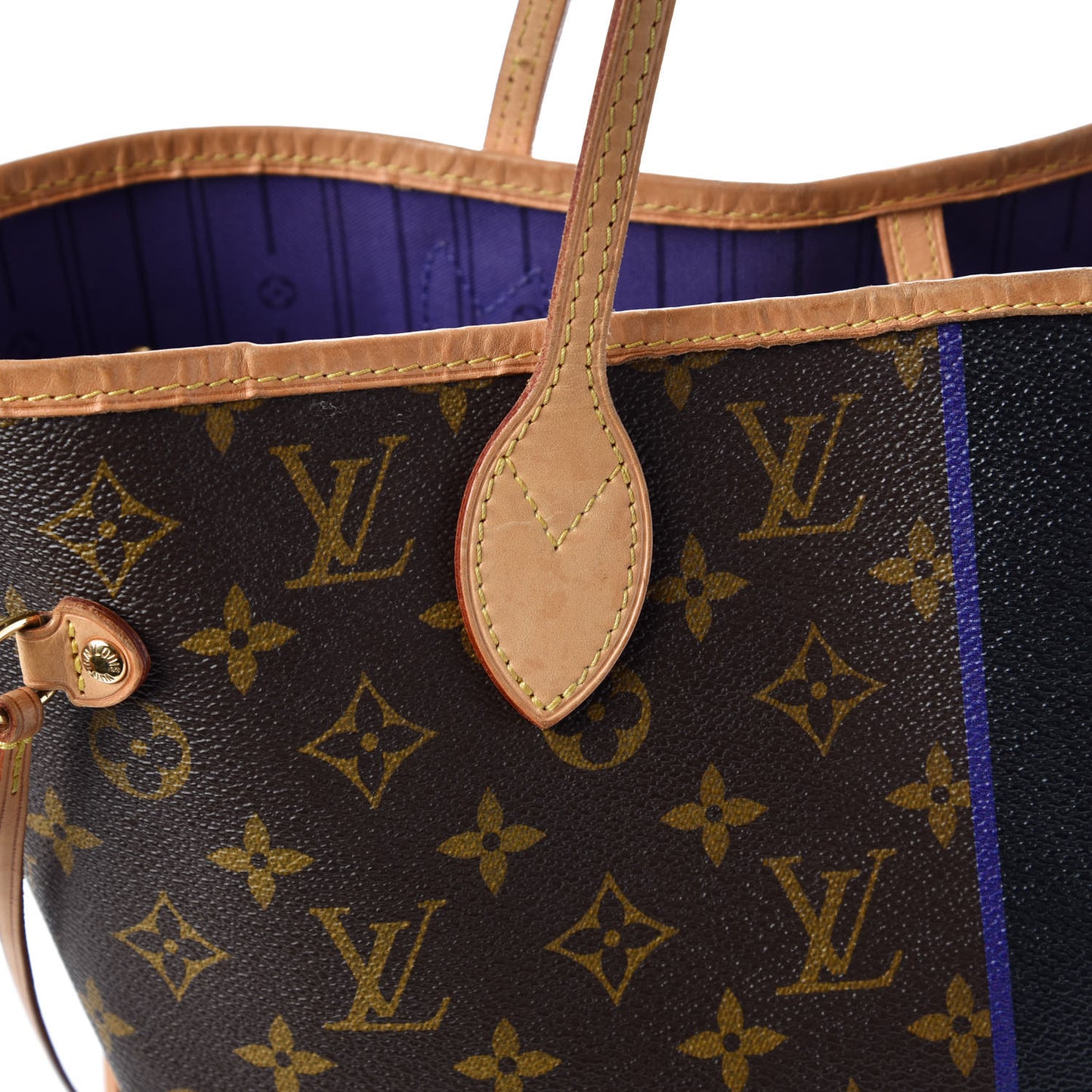 Monogram My LV Heritage Neverfull MM Voilet Black