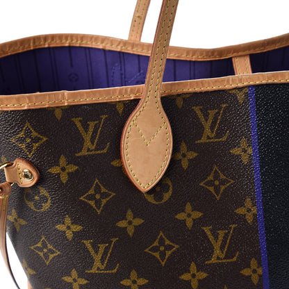 Louis Vuitton Monogram My LV Heritage Neverfull MM Voilet Black 14 of 21