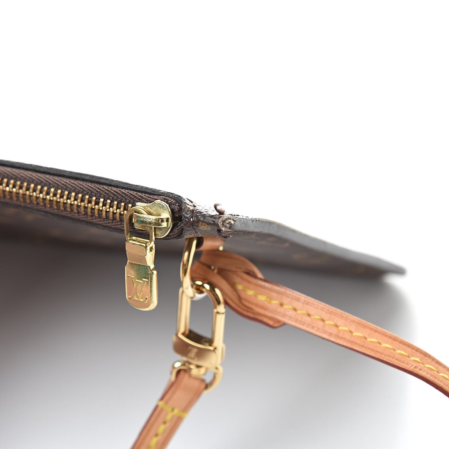 Louis Vuitton Monogram Neverfull MM GM Pochette 9 of 13