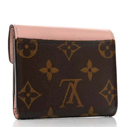 Louis Vuitton Monogram Zoe Wallet Rose Ballerine 3 of 7