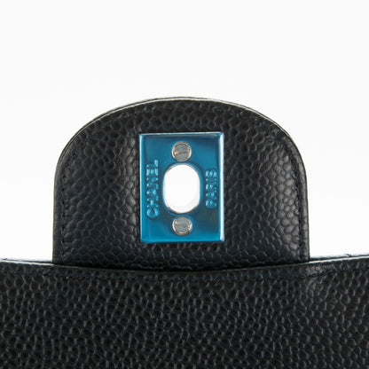 Chanel Caviar Quilted Medium Double Flap Black 6 of 8