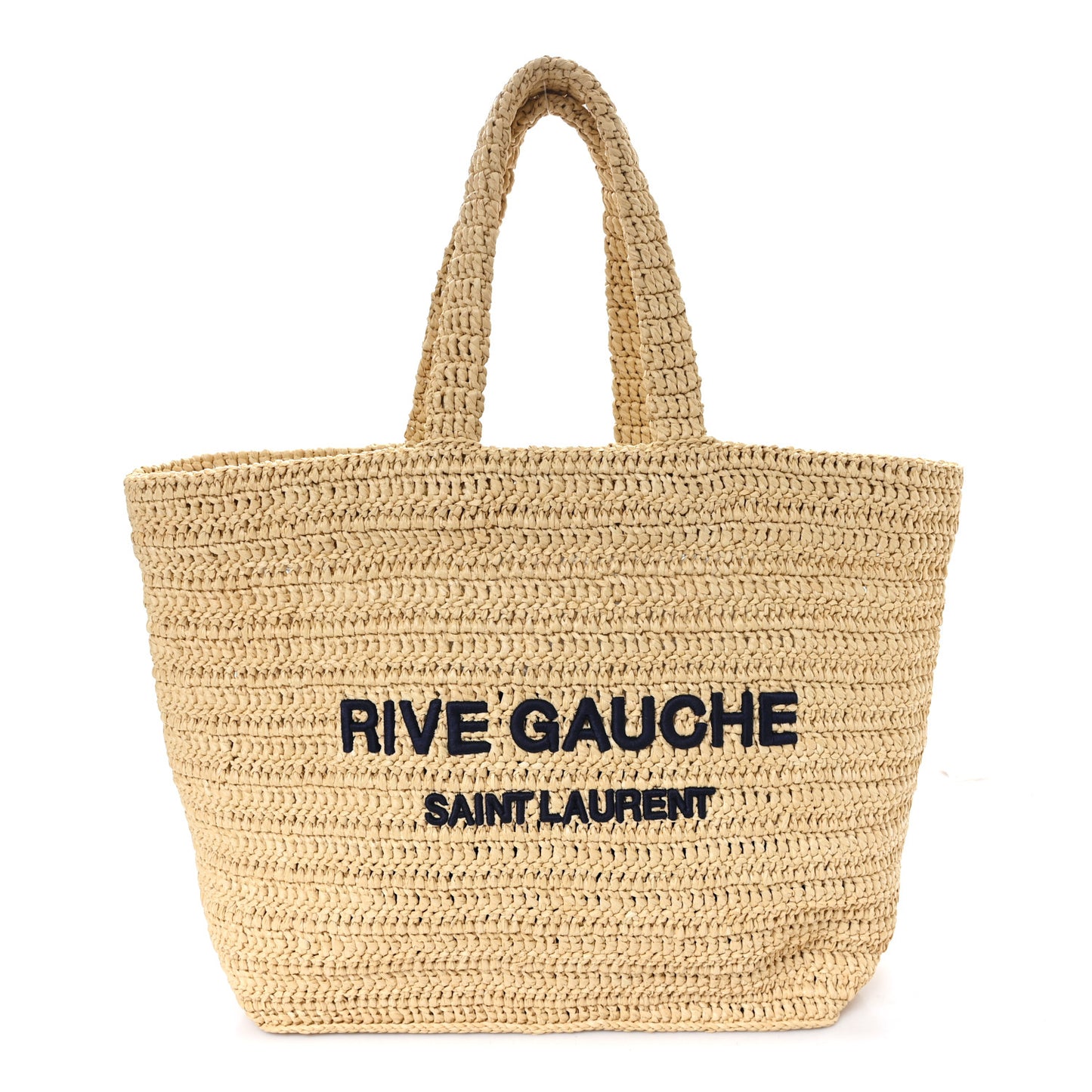 Raffia Rive Gauche Tote Natural