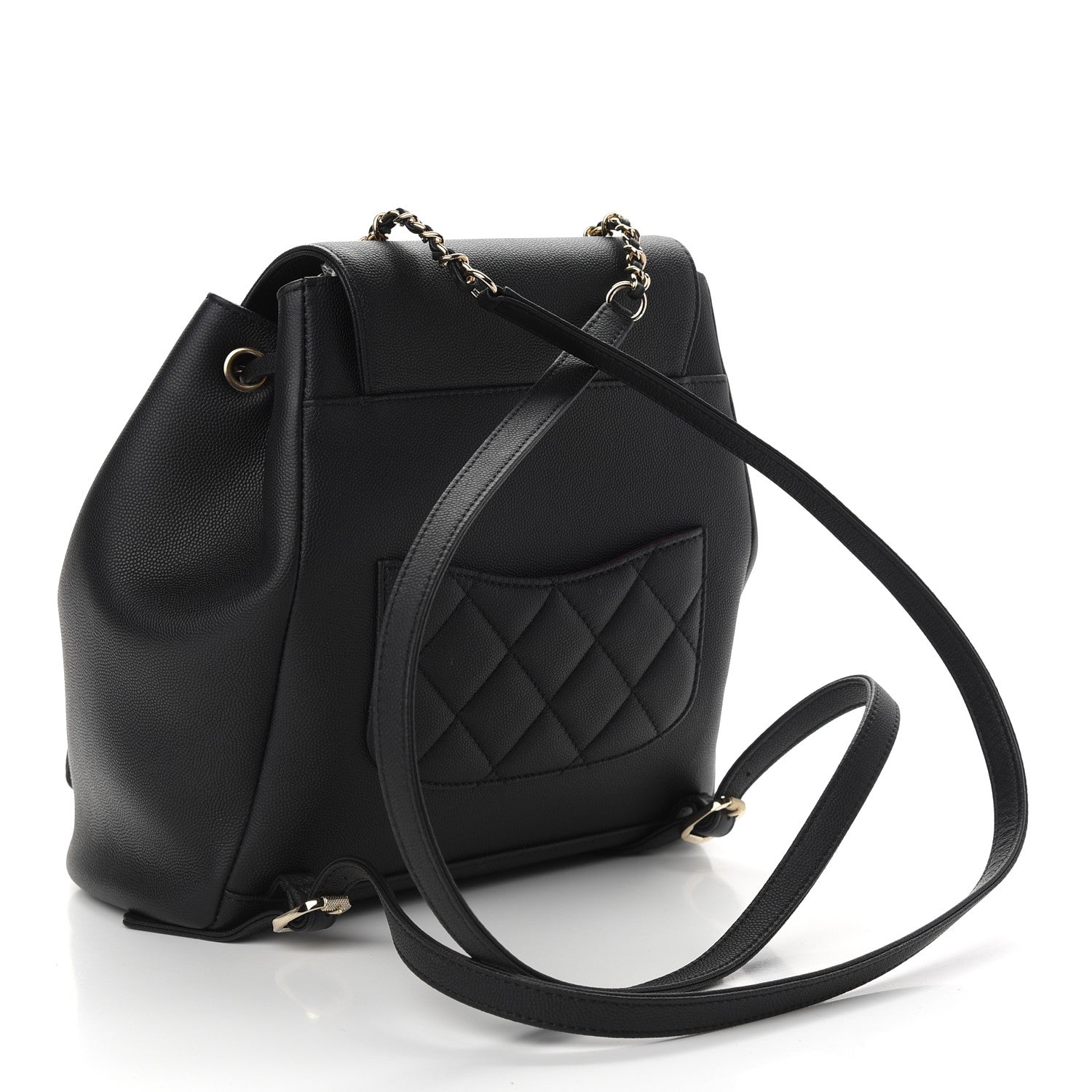Chanel Caviar Quilted Business Affinity Backpack Black 3 of 9