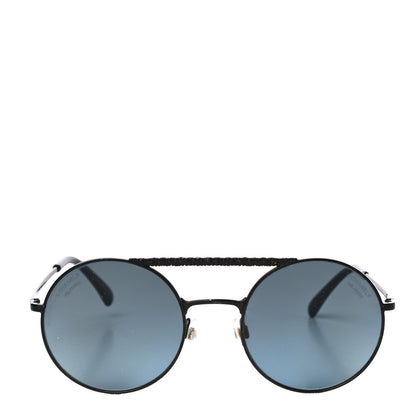 Chanel Metal Winter Round Sunglasses 4232 Black 4 of 9