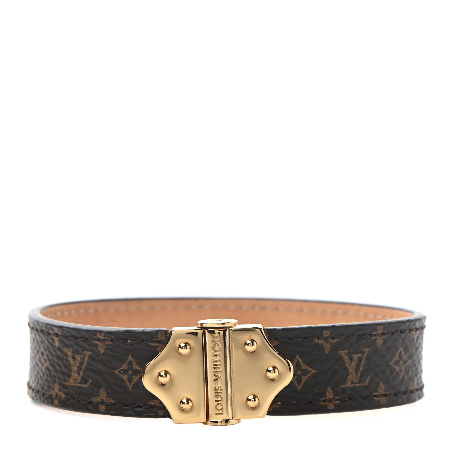 Louis Vuitton Monogram Nano Bracelet 19 1 of 6