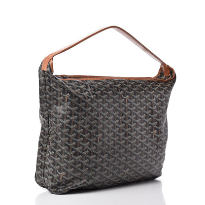 Goyard Goyardine Fidji Zip Hobo Black Gold 3 of 8