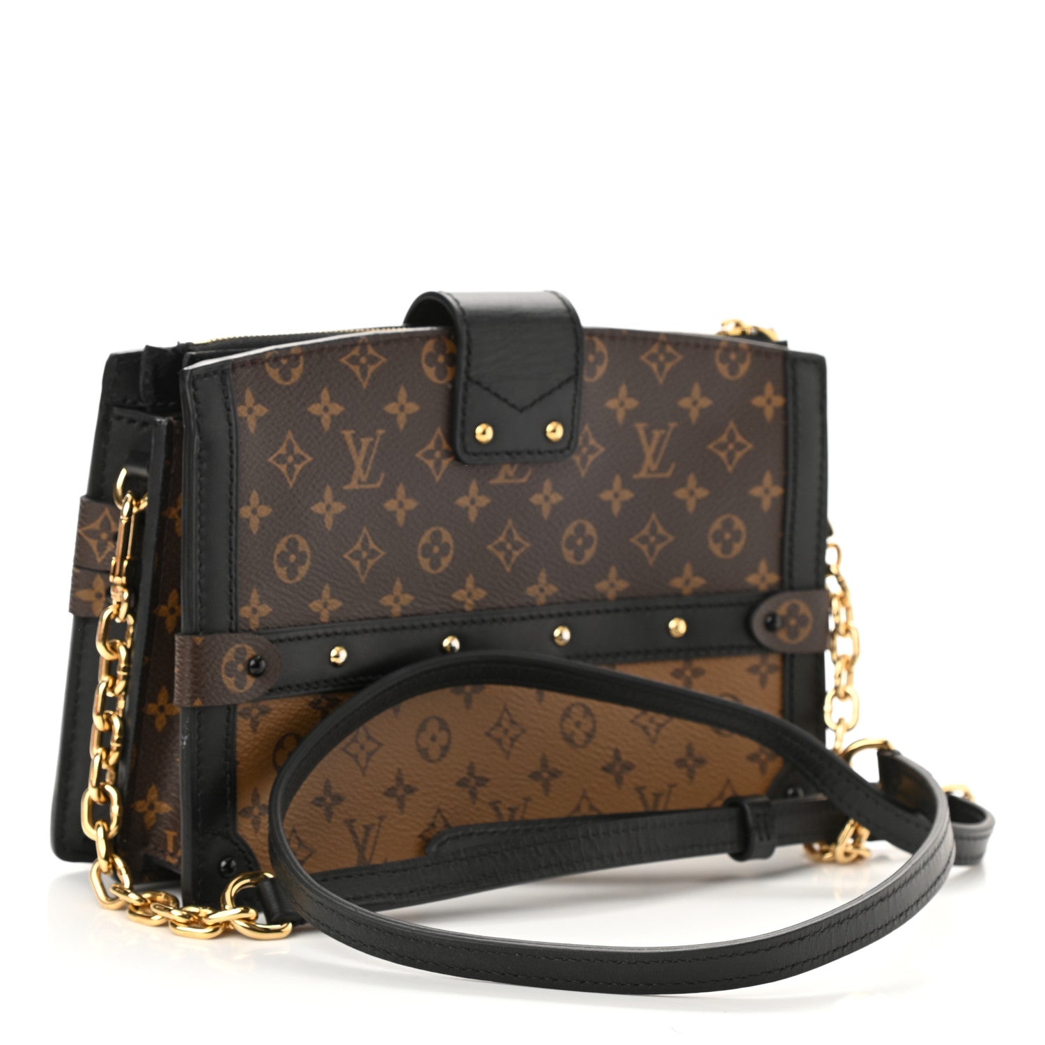 Louis Vuitton Reverse Monogram Trunk Clutch 3 of 8