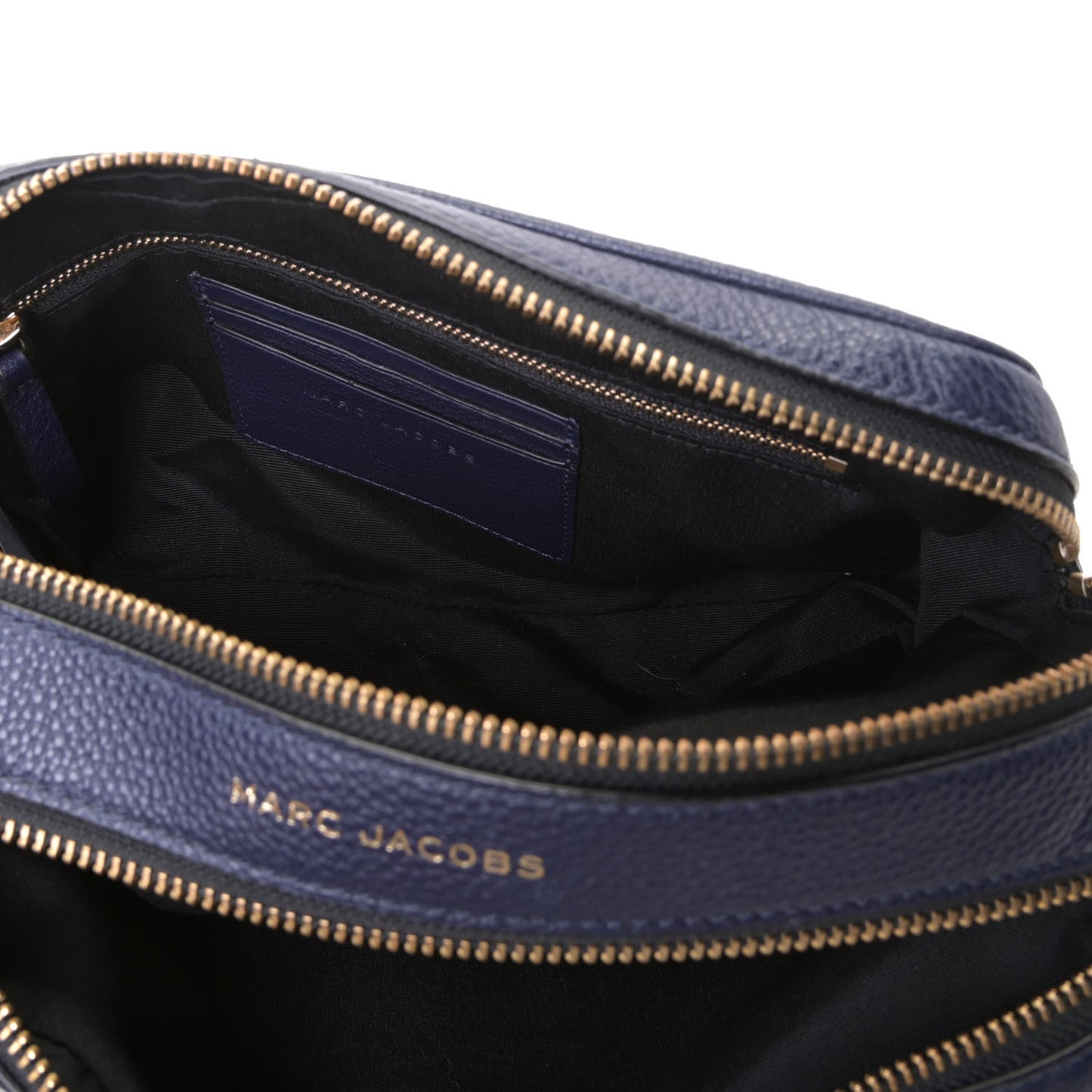 Supple Natural Grain Calfskin The Softshot 27 Bag Navy