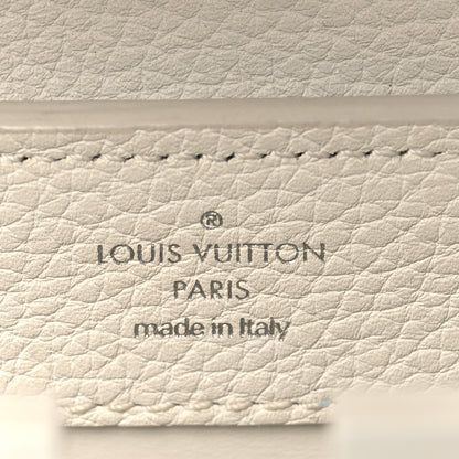 Louis Vuitton Taurillon Mini Capucines Monochrome  White 6 of 12
