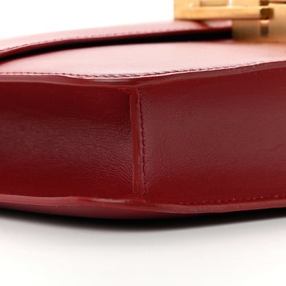 Saint Laurent Box Calfskin Le Carre Satchel Opyum Red 9 of 17