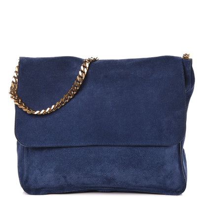 Celine Suede Medium Gourmette Ocean Blue 1 of 8