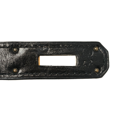 Hermes Box Kelly Retourne 32 Black 7 of 13