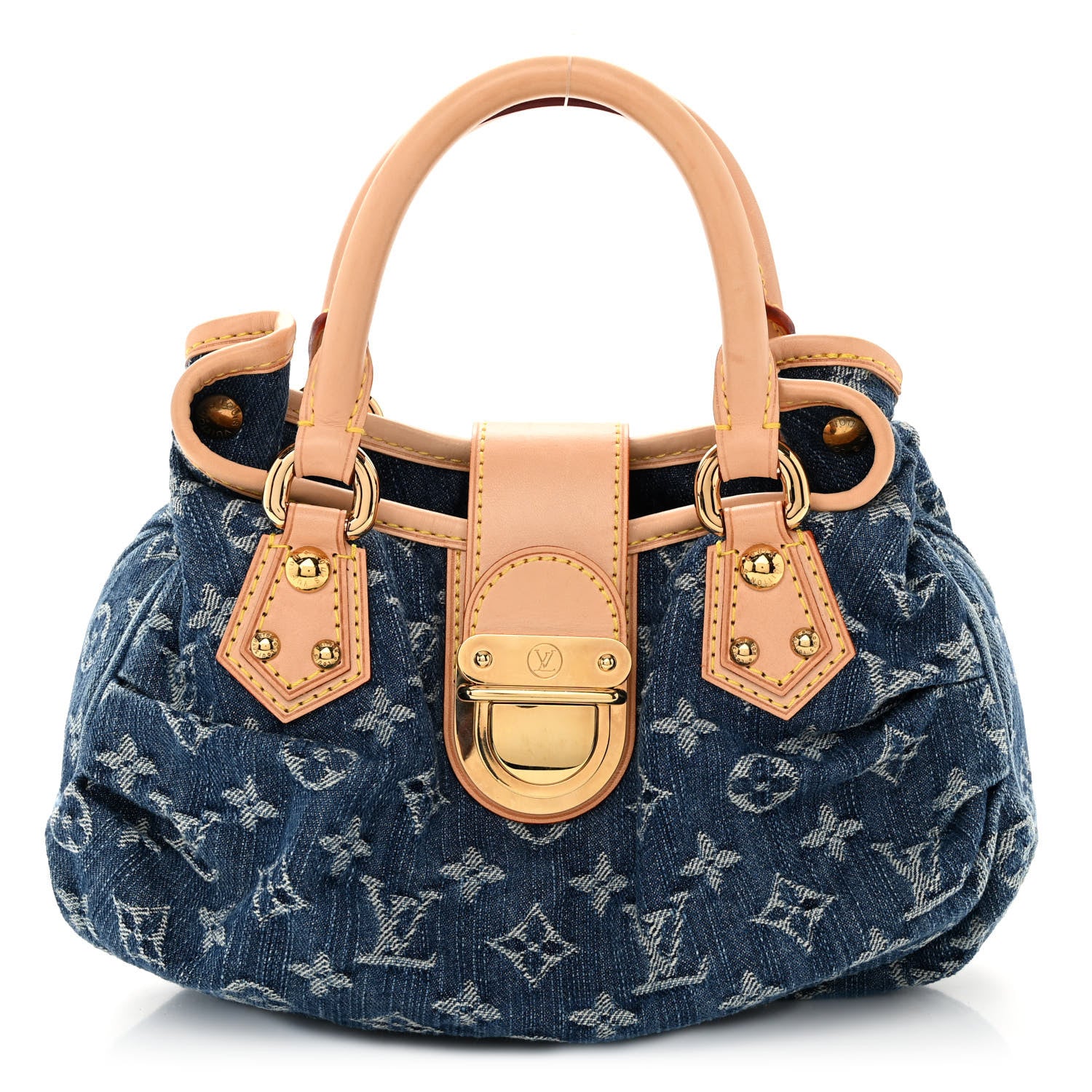 Louis Vuitton Monogram Denim Pleaty Blue 1 of 10