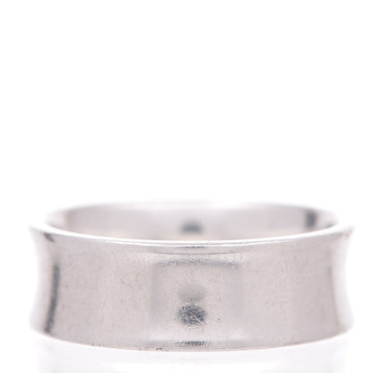 Tiffany Sterling Silver 1837 Band Ring 54 7 3 of 4