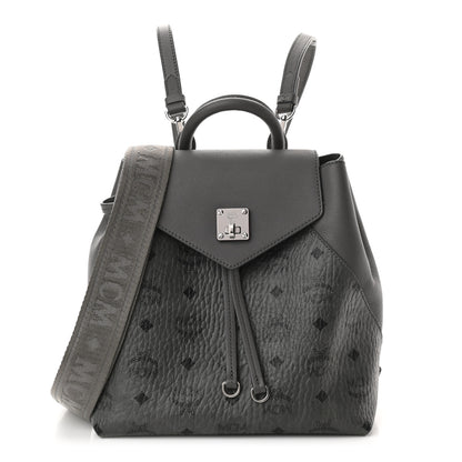 MCM Visetos Small Essential Backpack Phantom Grey 1 of 10