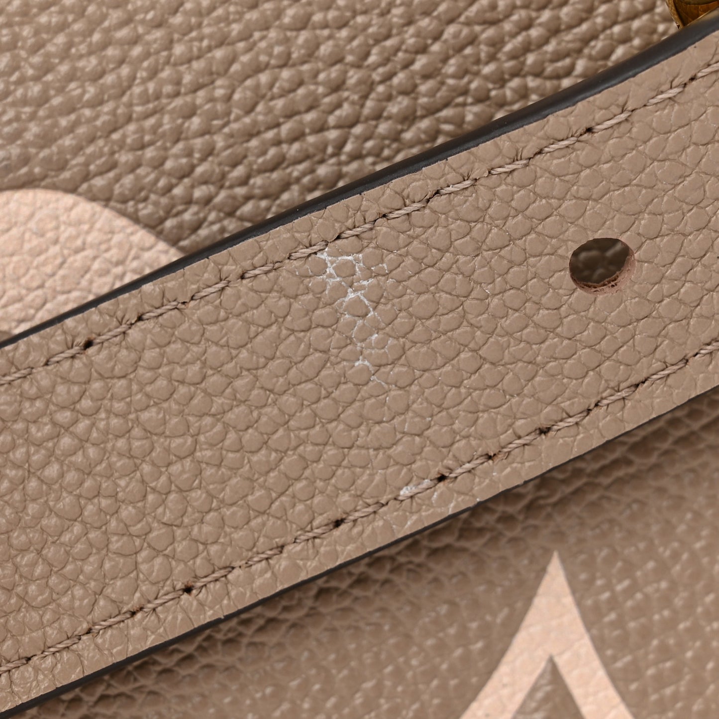 Empreinte Monogram Giant Madeleine MM Dove Grey Beige