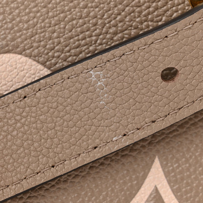 Louis Vuitton Empreinte Monogram Giant Madeleine MM Dove Grey Beige 11 of 12