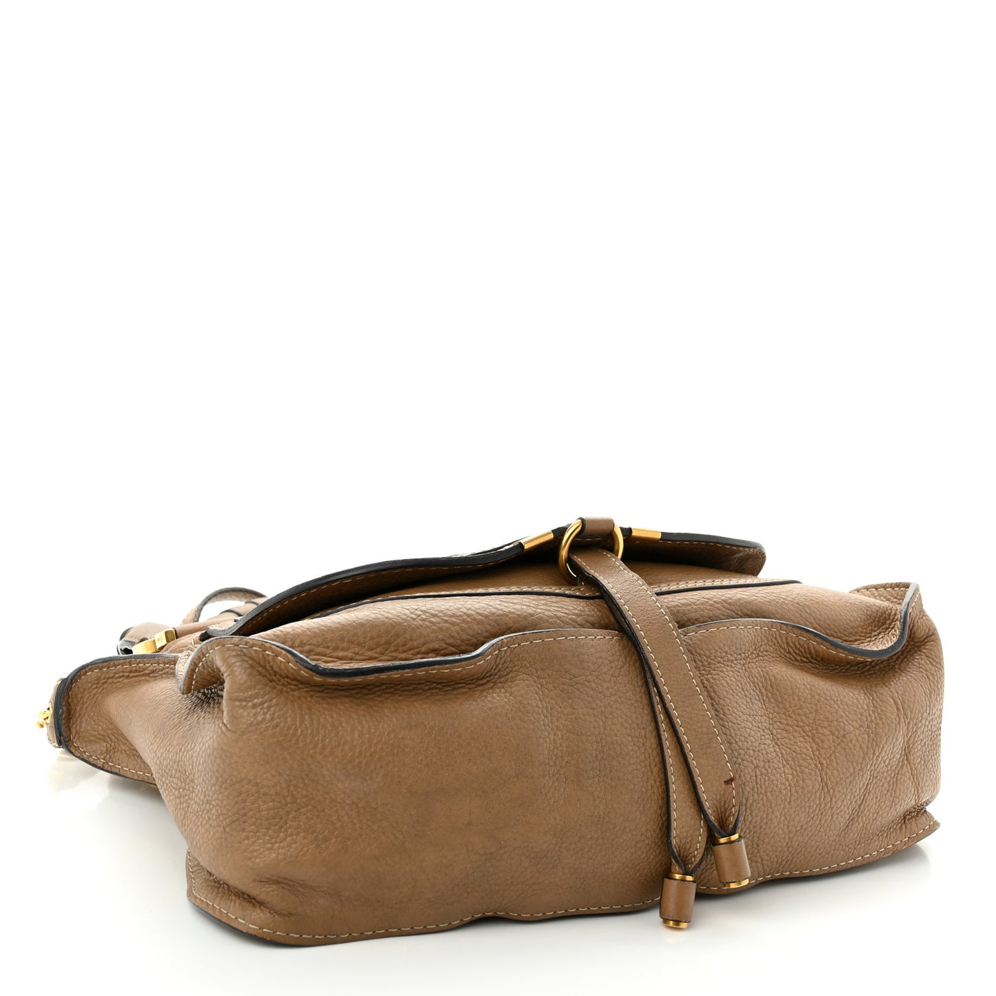 Calfskin Medium Marcie Satchel Nut