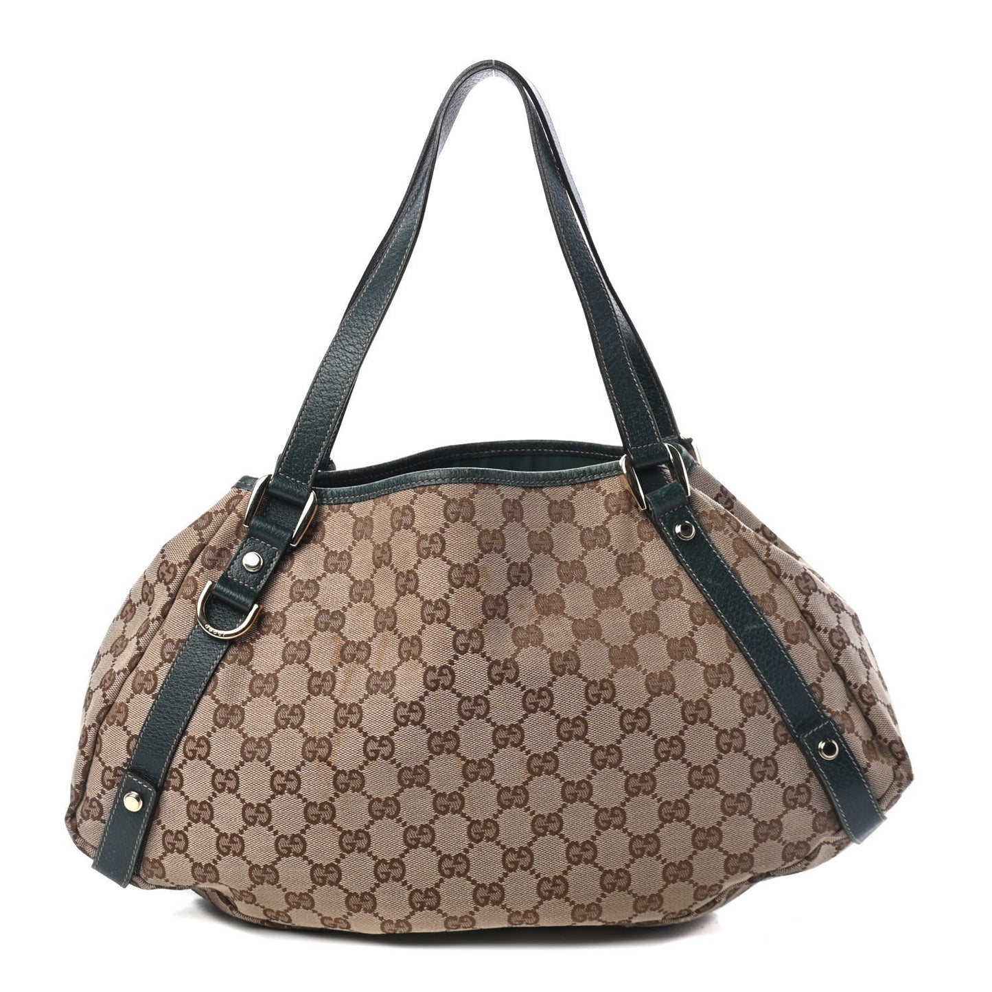 Monogram Medium Abbey Shoulder Bag Green