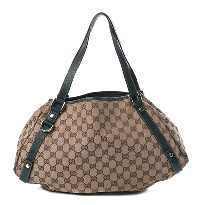 Gucci Monogram Medium Abbey Shoulder Bag Green 1 of 5