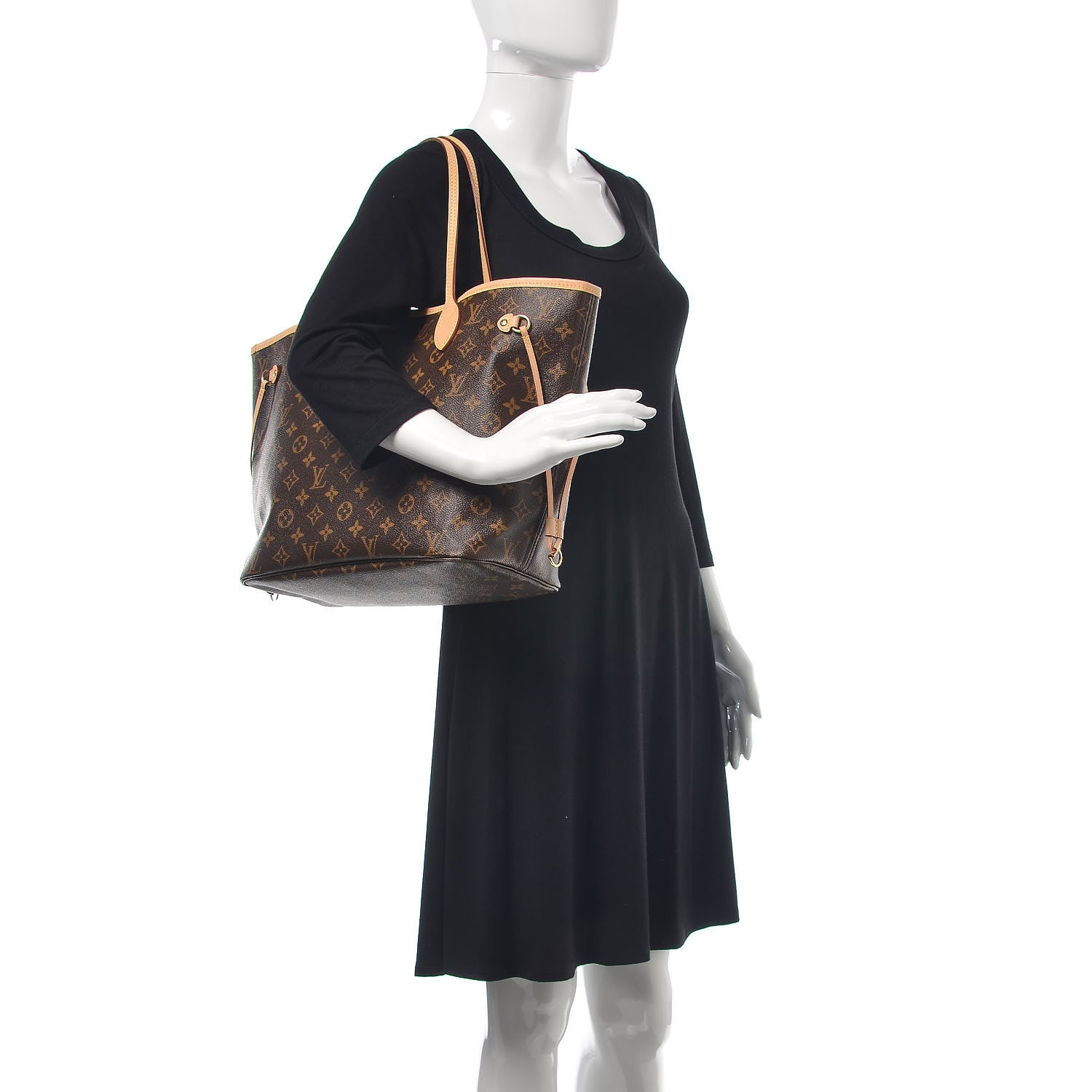 Louis Vuitton Monogram Neo Neverfull MM 2 of 10