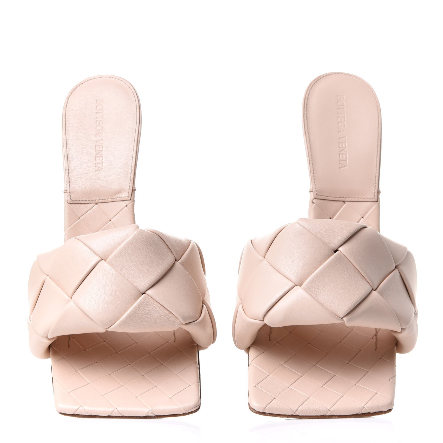 Bottega Veneta Nappa Maxi Intrecciato Lido Mule Sandals 40.5 Bandage 6 of 9