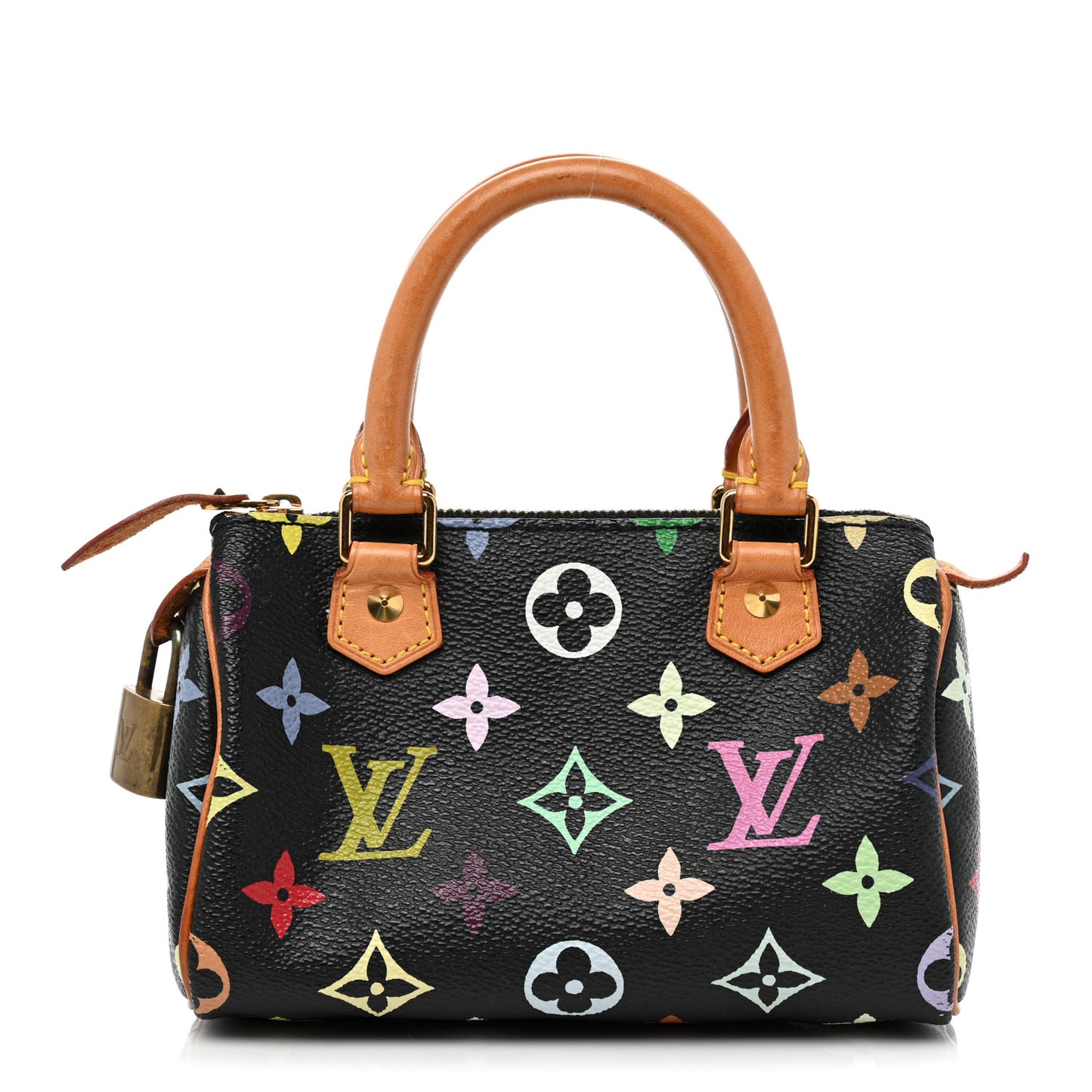 Monogram Multicolor Mini Sac HL Speedy Black