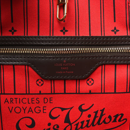Louis Vuitton Damier Ebene Neverfull MM 6 of 9