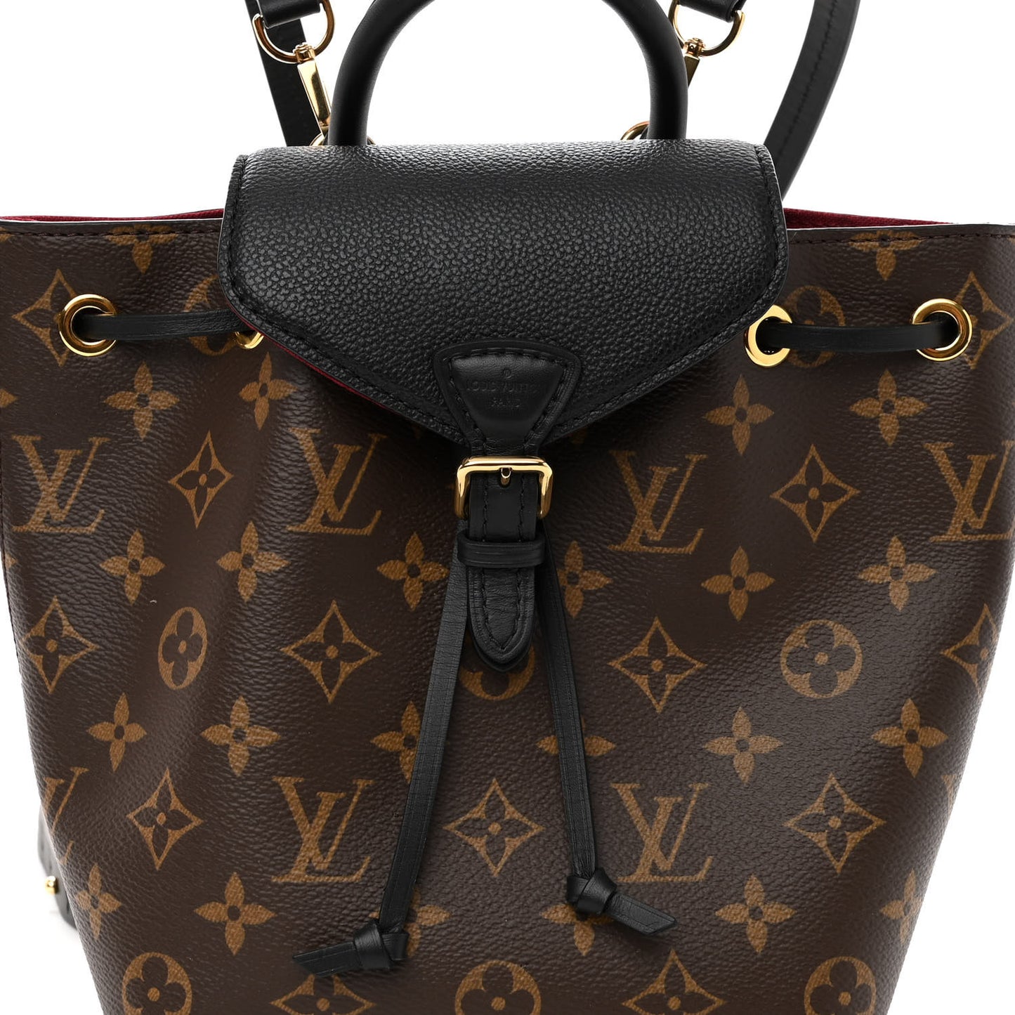 Monogram BB Montsouris NM Backpack Black