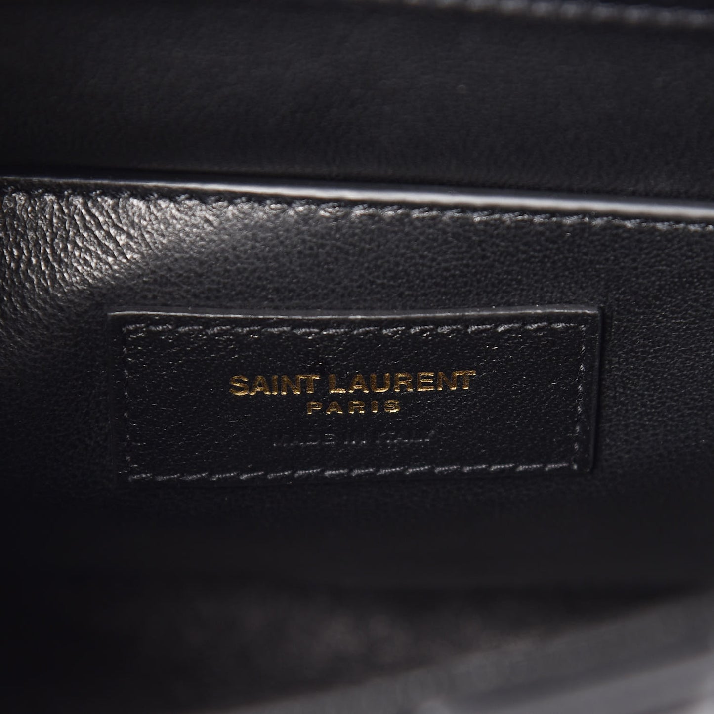 Lambskin Matelasse Monogram Medium Vicky Chain Bag Black