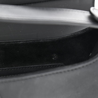 Christian Dior Ultra Matte Calfskin Saddle Bag Black 11 of 13