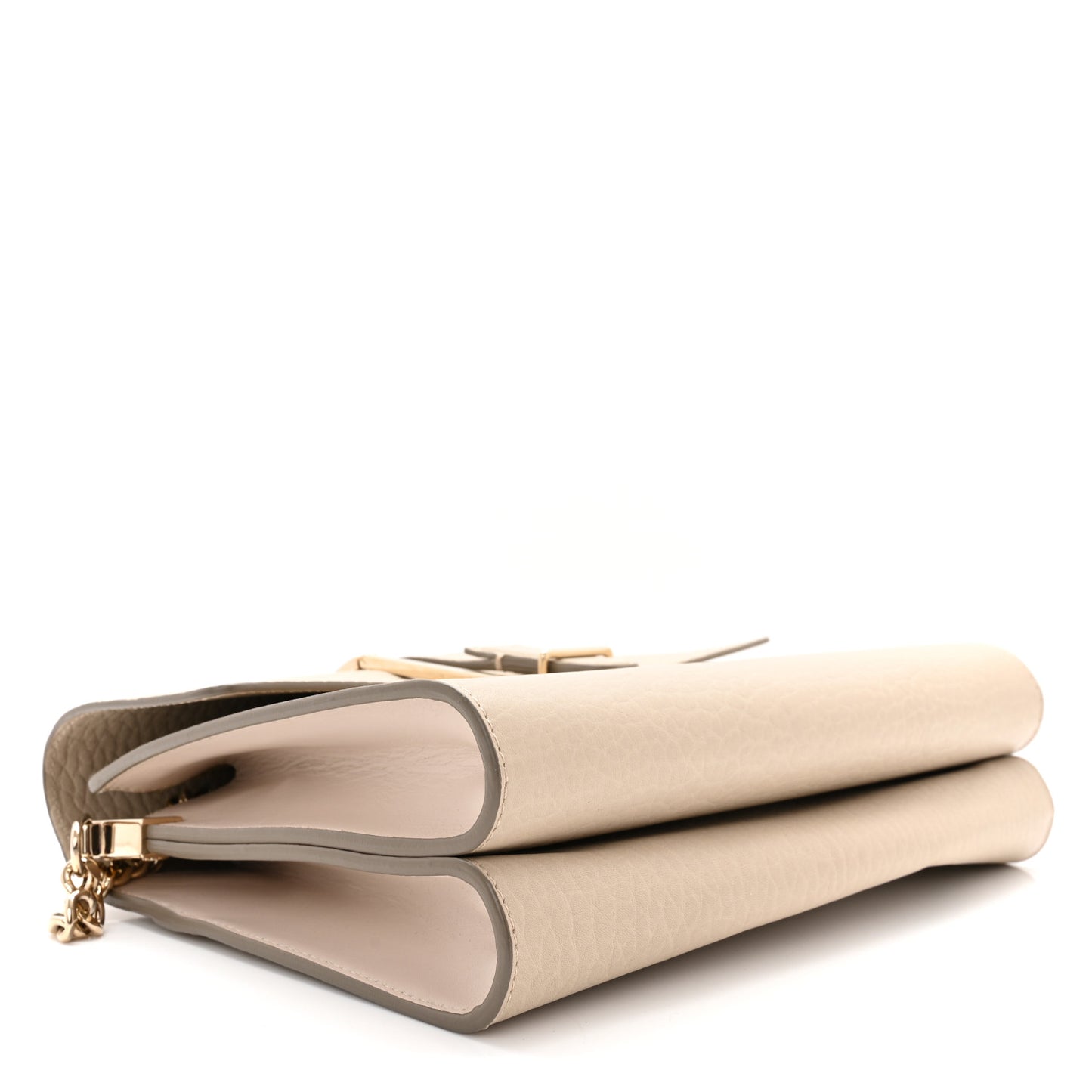 Calfskin Medium Bronte Shoulder Bag Twilight Grey