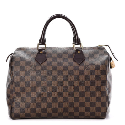 Louis Vuitton Damier Ebene Speedy 30 1 of 7