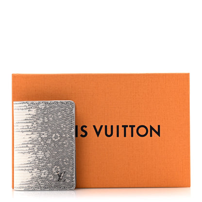 Louis Vuitton Lizard Pocket Organizer Argento 9 of 9