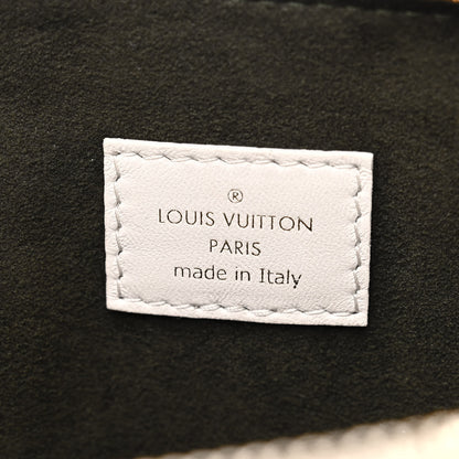 Louis Vuitton Lambskin Embossed Monogram Coussin PM Beige Cream 7 of 13