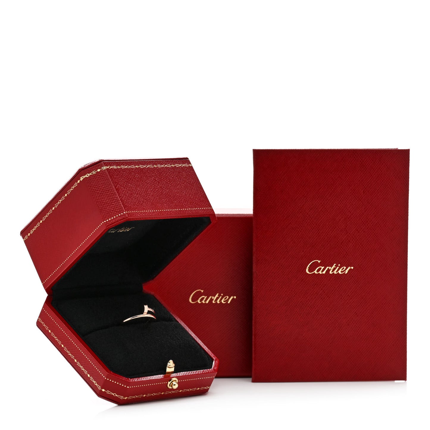 18K Pink Gold Small Juste Un Clou Ring 51 5.75