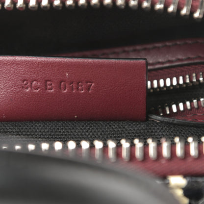 Givenchy Smooth Calfskin Ayers Mini Bi-Color Antigona Wine Black 7 of 14