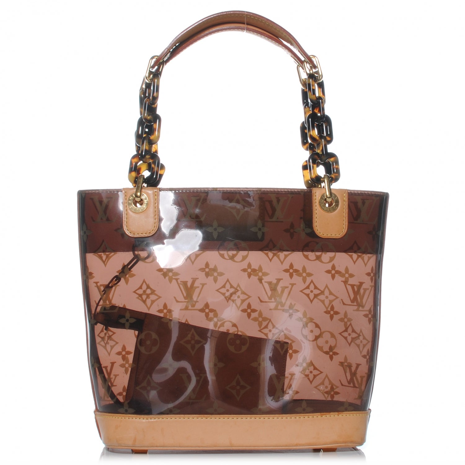 Louis Vuitton Vinyl Cabas Ambre PM 1 of 7