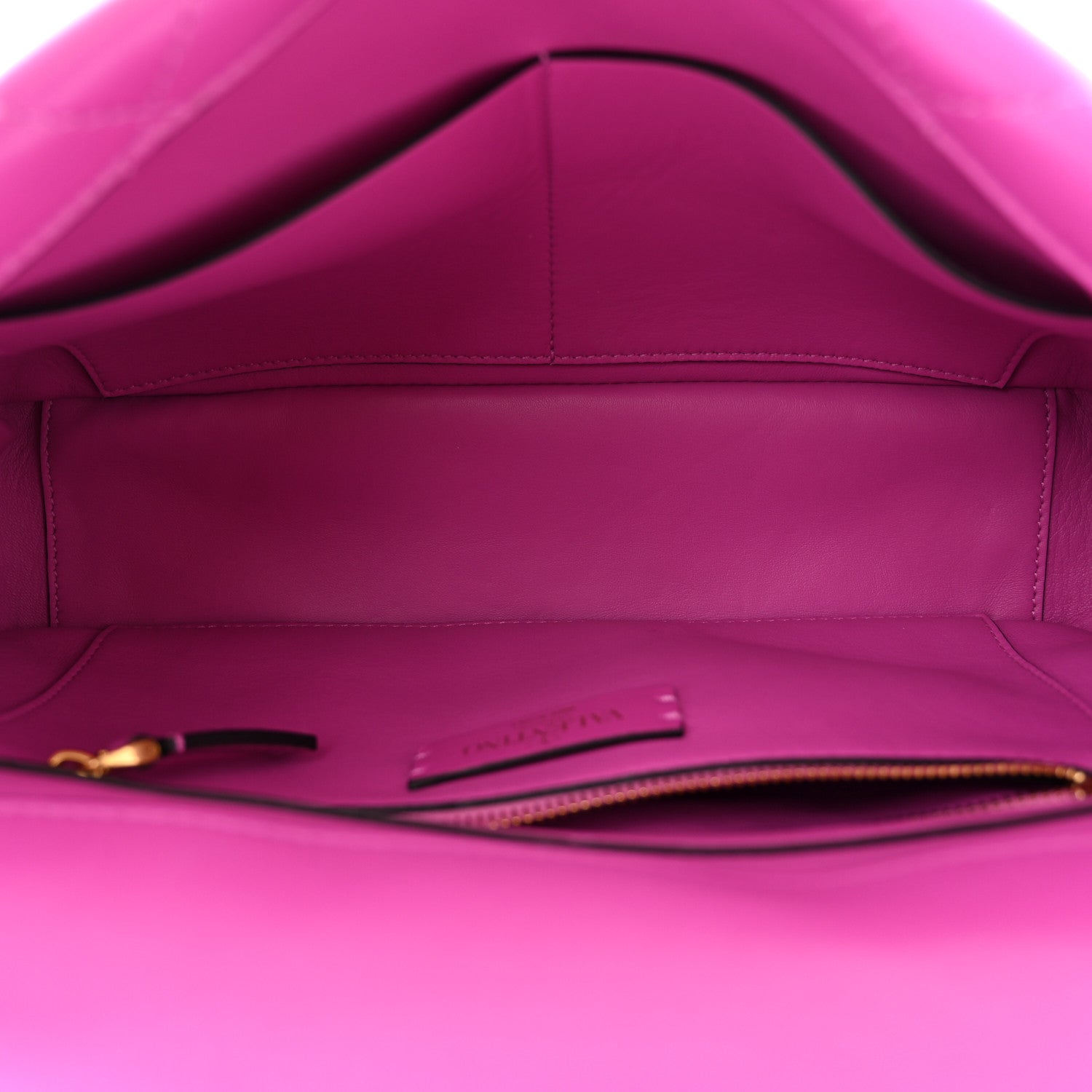 Valentino Garavani Nappa Large Roman Stud Shoulder Bag Radiant Orchid 5 of 10