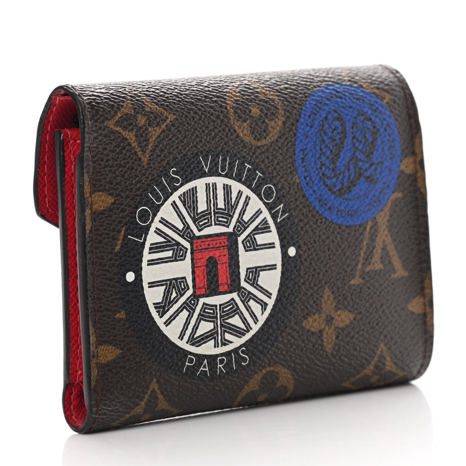 Louis Vuitton Monogram World Tour Victorine Wallet 3 of 11