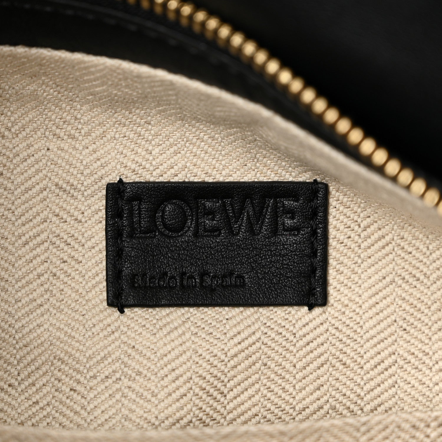 Loewe Calfskin Puzzle Hobo Black 6 of 9