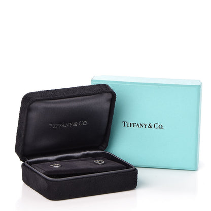 Tiffany Platinum Diamond Heart Earrings 6 of 6