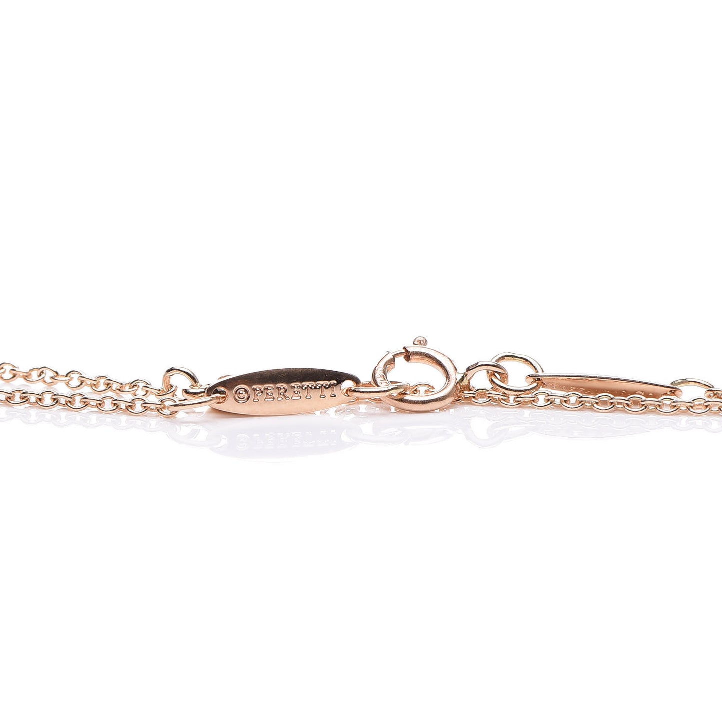 18K Rose Gold Diamond .09ctw Elsa Peretti Diamonds by the Yard Bracelet