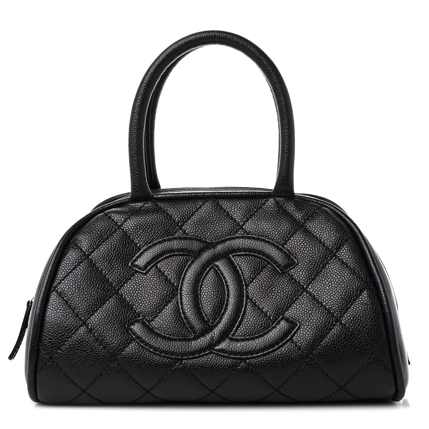 Chanel Caviar Quilted Small Bowler Black 1 of 9