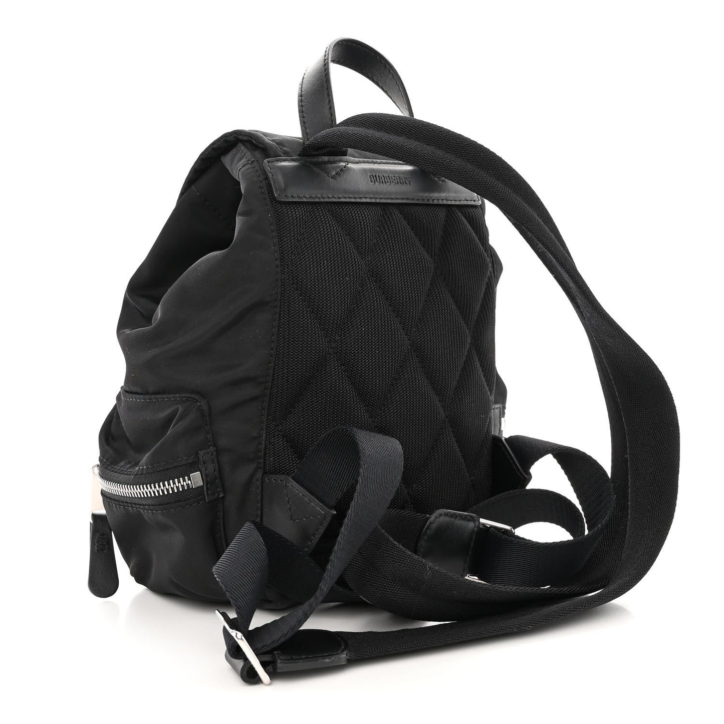 Nylon Logo Print Small Rucksack Backpack