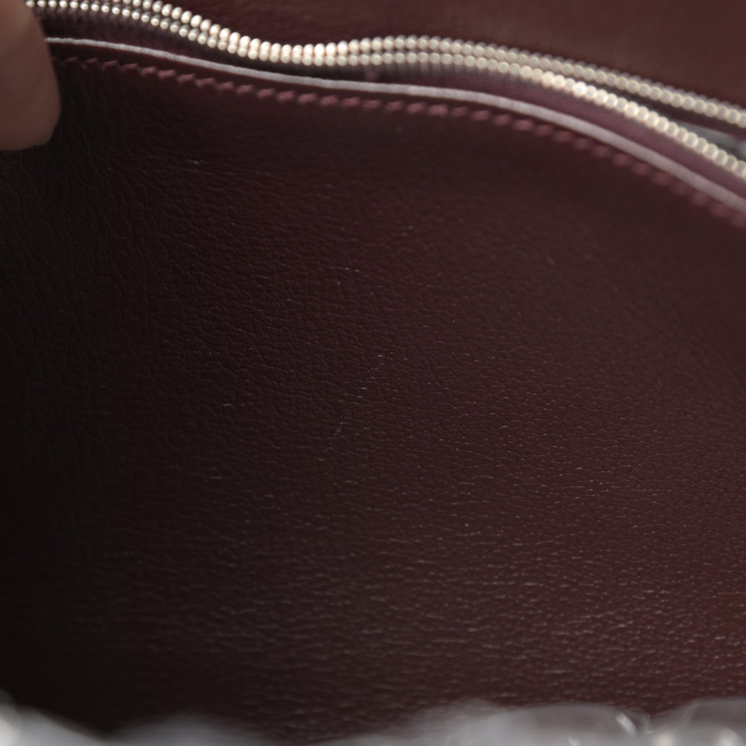 Hermes Taurillon Clemence Jypsiere 34 Prune 12 of 13
